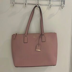 COPY - Real Kate spade bag, blush pink gold details!